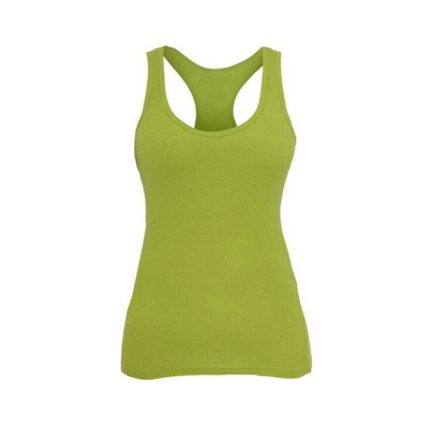 Women’s Casual Sports Tank Top – Lime Green